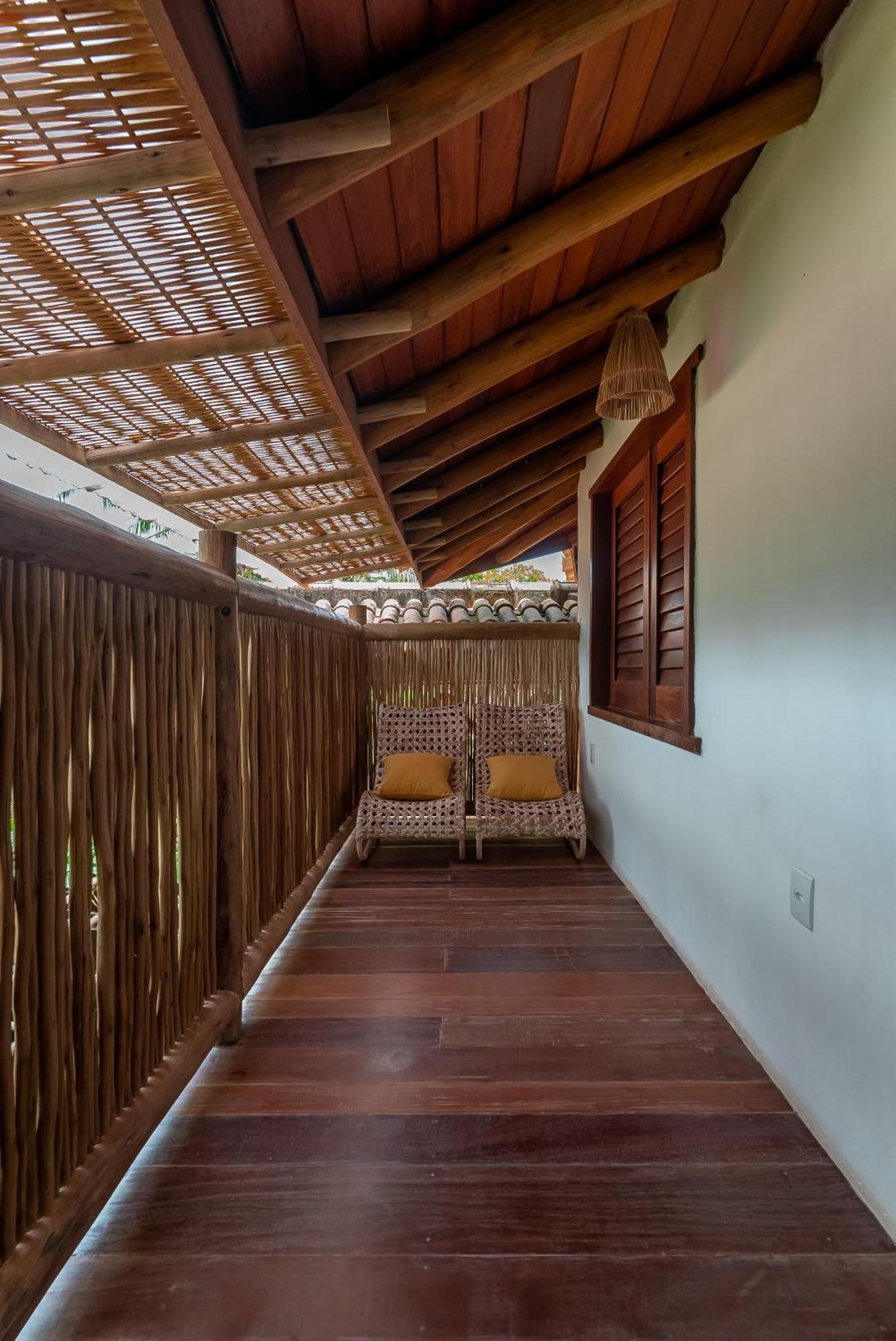 Pousada Cajueiro Trancoso Exterior foto